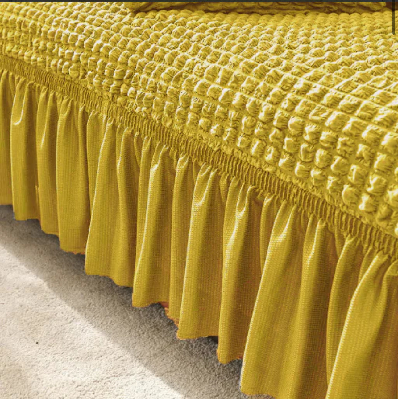 Premium Bubble Sofa Covers (Beige)