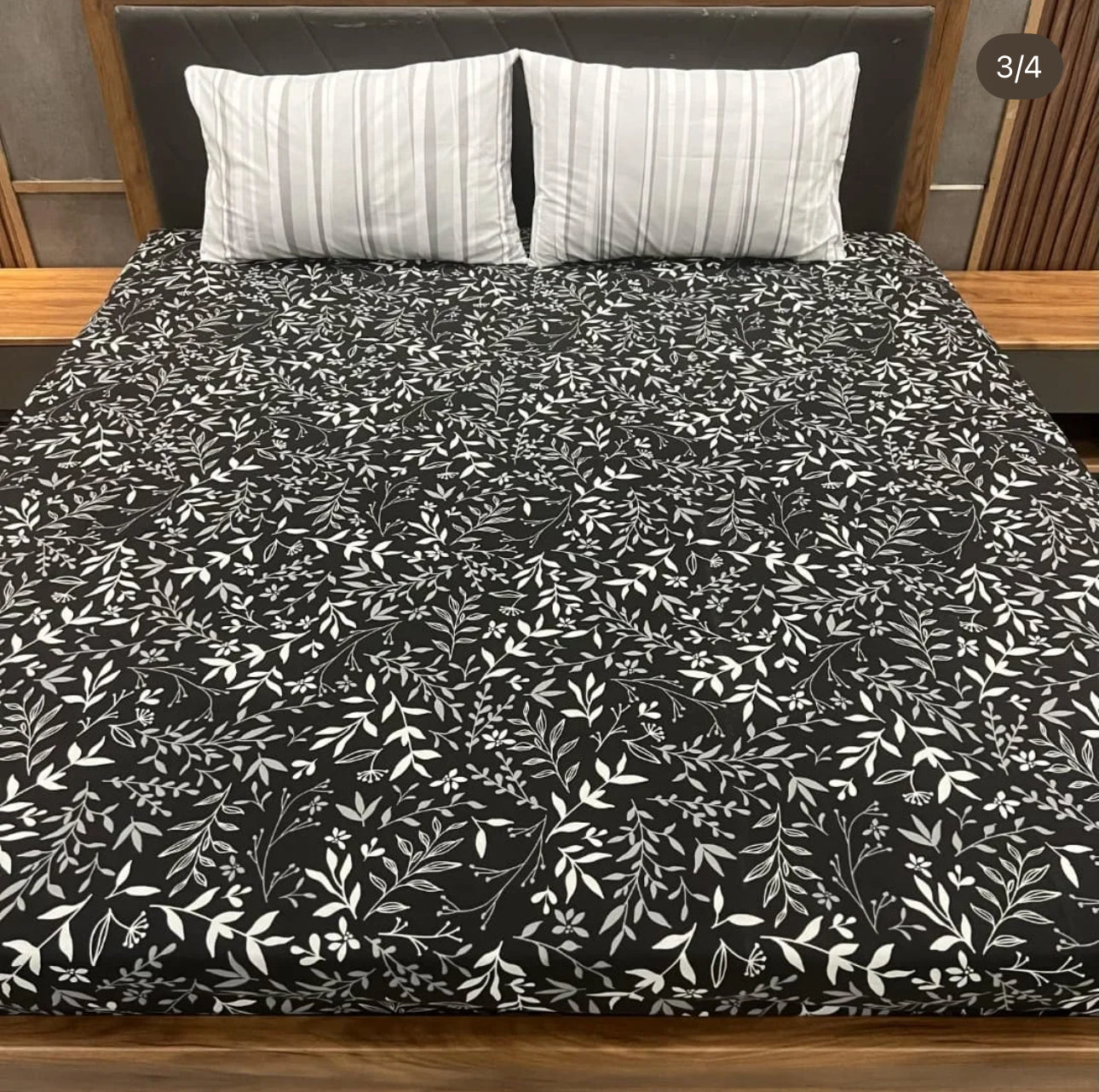 Water Proof Fitted Mattress Cover (Printed)